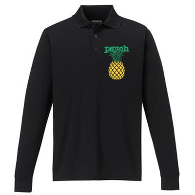 I Love Psych Gus Nicknames Pineapple Awesome Harajuku Funny Performance Long Sleeve Polo