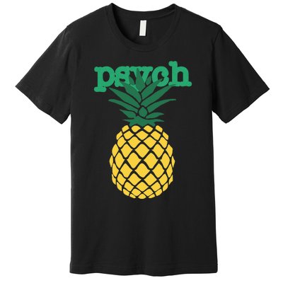 I Love Psych Gus Nicknames Pineapple Awesome Harajuku Funny Premium T-Shirt