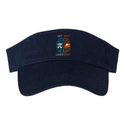 I Love Pi Did Someone Say Pie Brain Left Right Visor