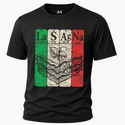 Italian Lasagna Periodic Table Elements Italian Flag Lasagna Performance Shirt