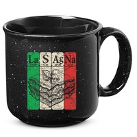Italian Lasagna Periodic Table Elements Italian Flag Lasagna 15oz Campfire Ceramic Mug