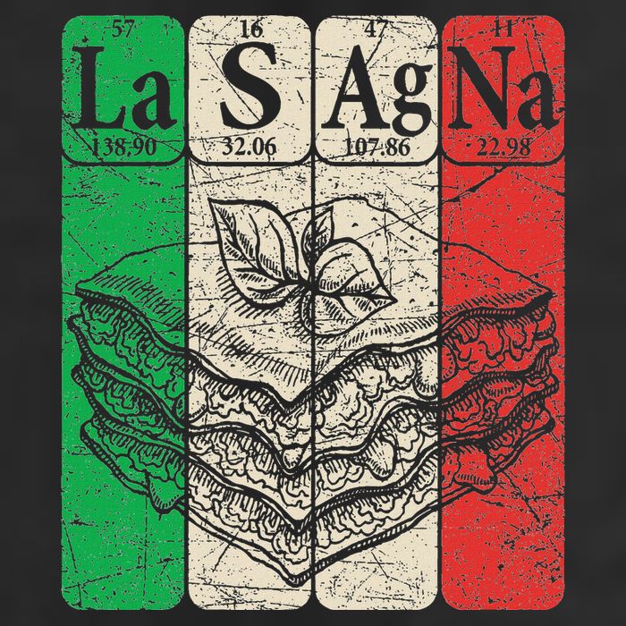 Italian Lasagna Periodic Table Elements Italian Flag Lasagna 15oz Campfire Ceramic Mug