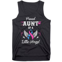 Infant Loss Proud Aunt Pregnancy Baby Miscarriage Tank Top