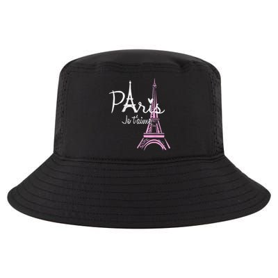 I Love Paris Eiffel Tower France French Souvenir Cool Comfort Performance Bucket Hat