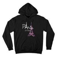 I Love Paris Eiffel Tower France French Souvenir Hoodie