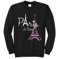 I Love Paris Eiffel Tower France French Souvenir Sweatshirt