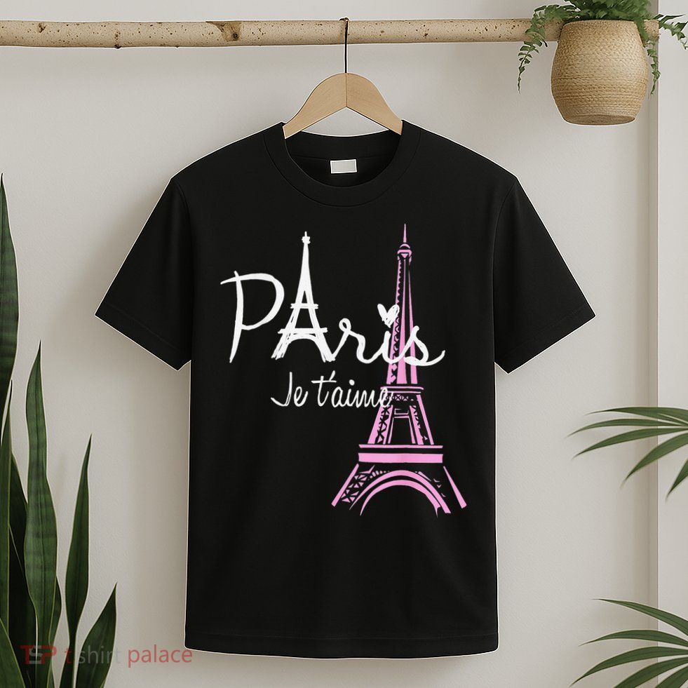 I Love Paris Eiffel Tower France French Souvenir T-Shirt