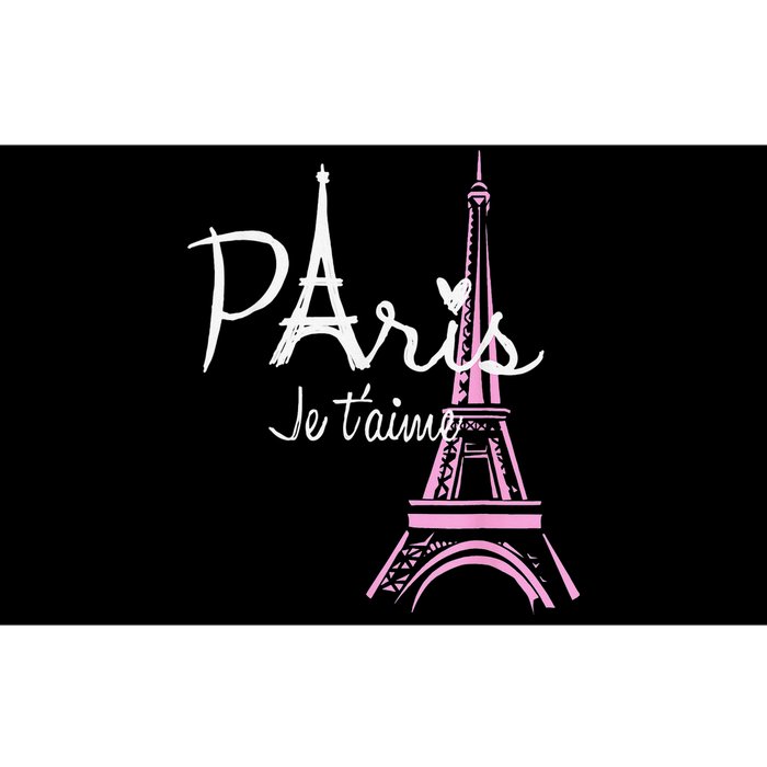 I Love Paris Eiffel Tower France French Souvenir Bumper Sticker