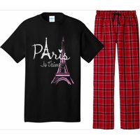 I Love Paris Eiffel Tower France French Souvenir Pajama Set