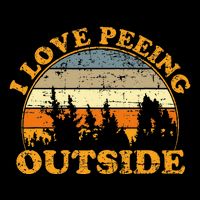 I Love Peeing Outside Cooling Performance Long Sleeve Crew