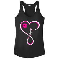 I Love Pickleball Funny Pickle Ball Tee for Player Ladies PosiCharge Competitor Racerback Tank