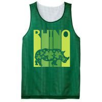 Irish Lucky Rhino Animal St Patrick's Day Mesh Reversible Basketball Jersey Tank