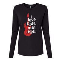 I Love Rock And Roll Womens Cotton Relaxed Long Sleeve T-Shirt