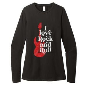 I Love Rock And Roll Womens CVC Long Sleeve Shirt