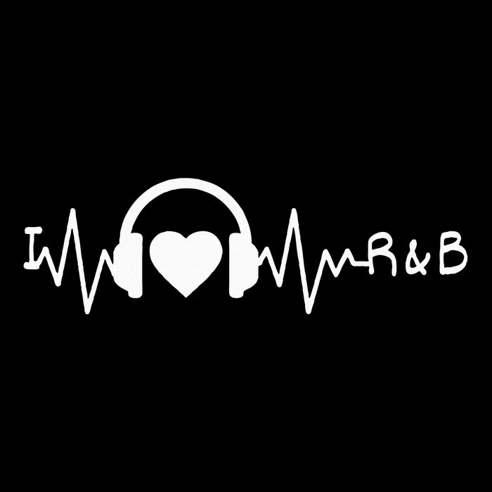 I Love R&B Heartbeat Rhythm And Blues Music 90S Rnb Drawstring Bag