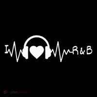 I Love R&B Heartbeat Rhythm And Blues Music 90S Rnb Kids T-Shirt
