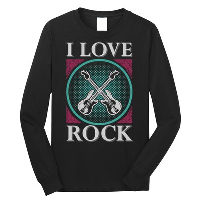 I Love Rock Long Sleeve Shirt