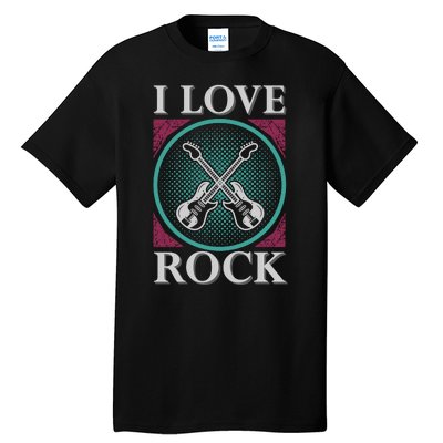 I Love Rock Tall T-Shirt