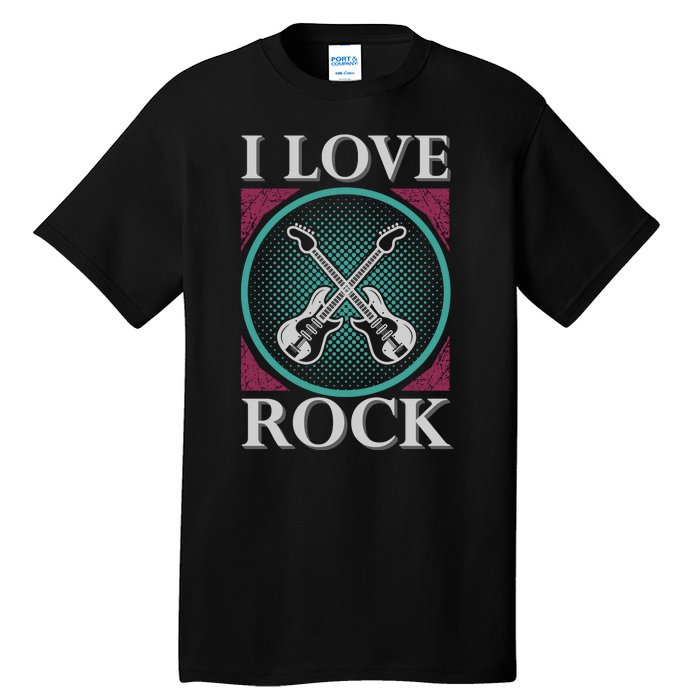 I Love Rock Tall T-Shirt