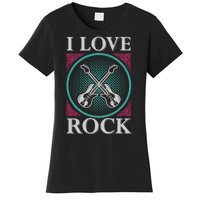 I Love Rock Women's T-Shirt