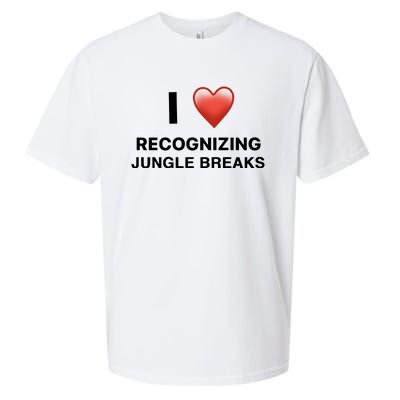 I Love Recognizing Jungle Breaks Sueded Cloud Jersey T-Shirt