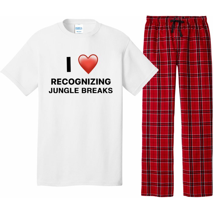 I Love Recognizing Jungle Breaks Pajama Set