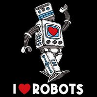 I Love Robots Robot Lover Robotics Engineer Engineering Daily Commute Backpack