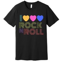 I Love Rock N Roll Music For Fans Young Premium T-Shirt