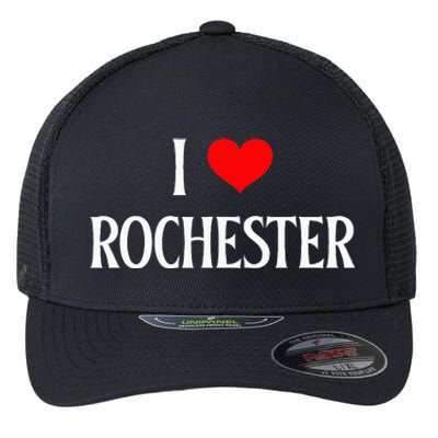 I Love Rochester I Heart Rochester Holiday Travel Souvenir Flexfit Unipanel Trucker Cap