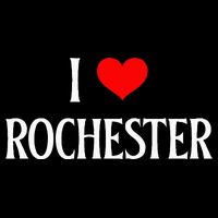 I Love Rochester I Heart Rochester Holiday Travel Souvenir Drawstring Bag