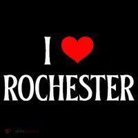 I Love Rochester I Heart Rochester Holiday Travel Souvenir Baby Bodysuit