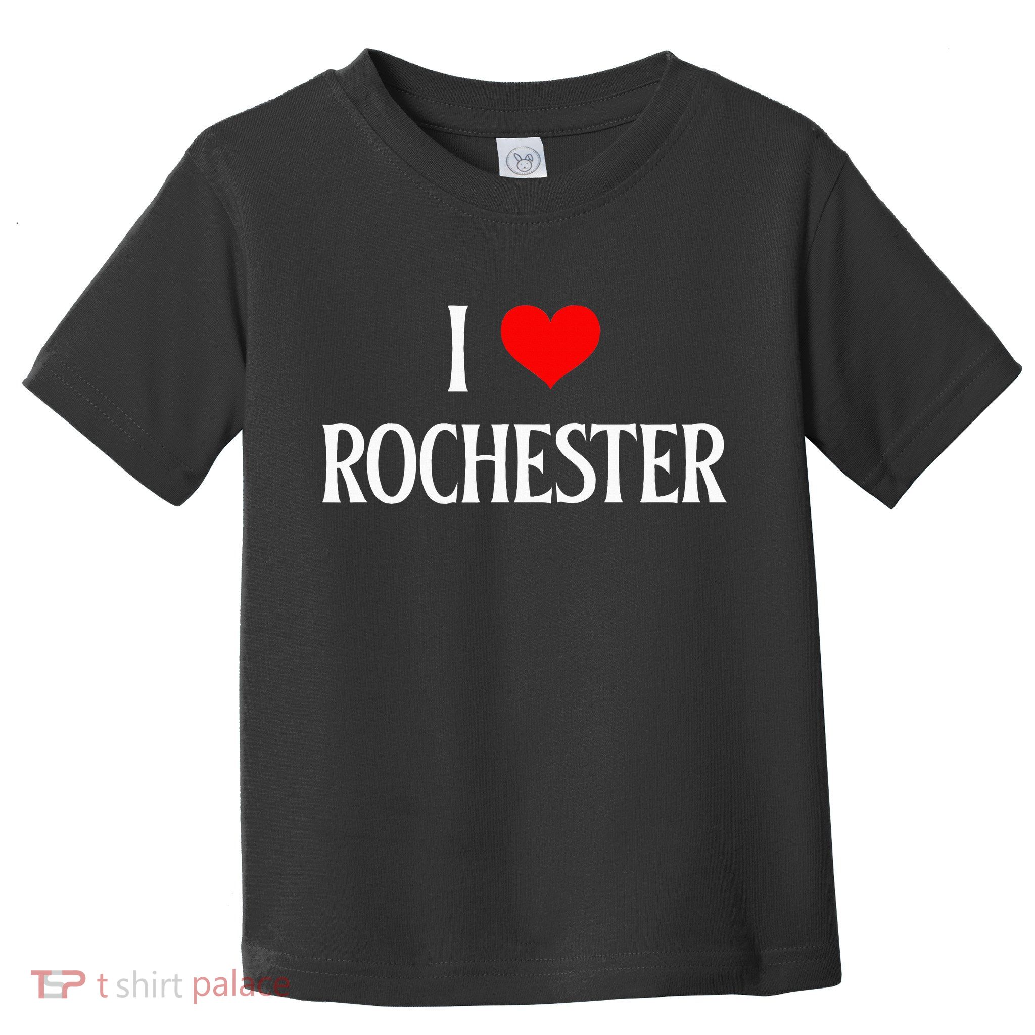 I Love Rochester I Heart Rochester Holiday Travel Souvenir Toddler T-Shirt