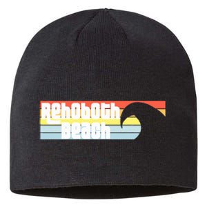 I Love Rehoboth Beach Delaware De Atlantic Wave Sustainable Beanie