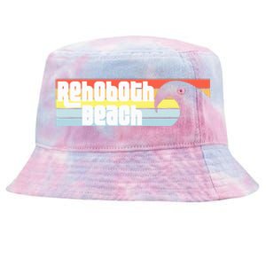 I Love Rehoboth Beach Delaware De Atlantic Wave Tie-Dyed Bucket Hat