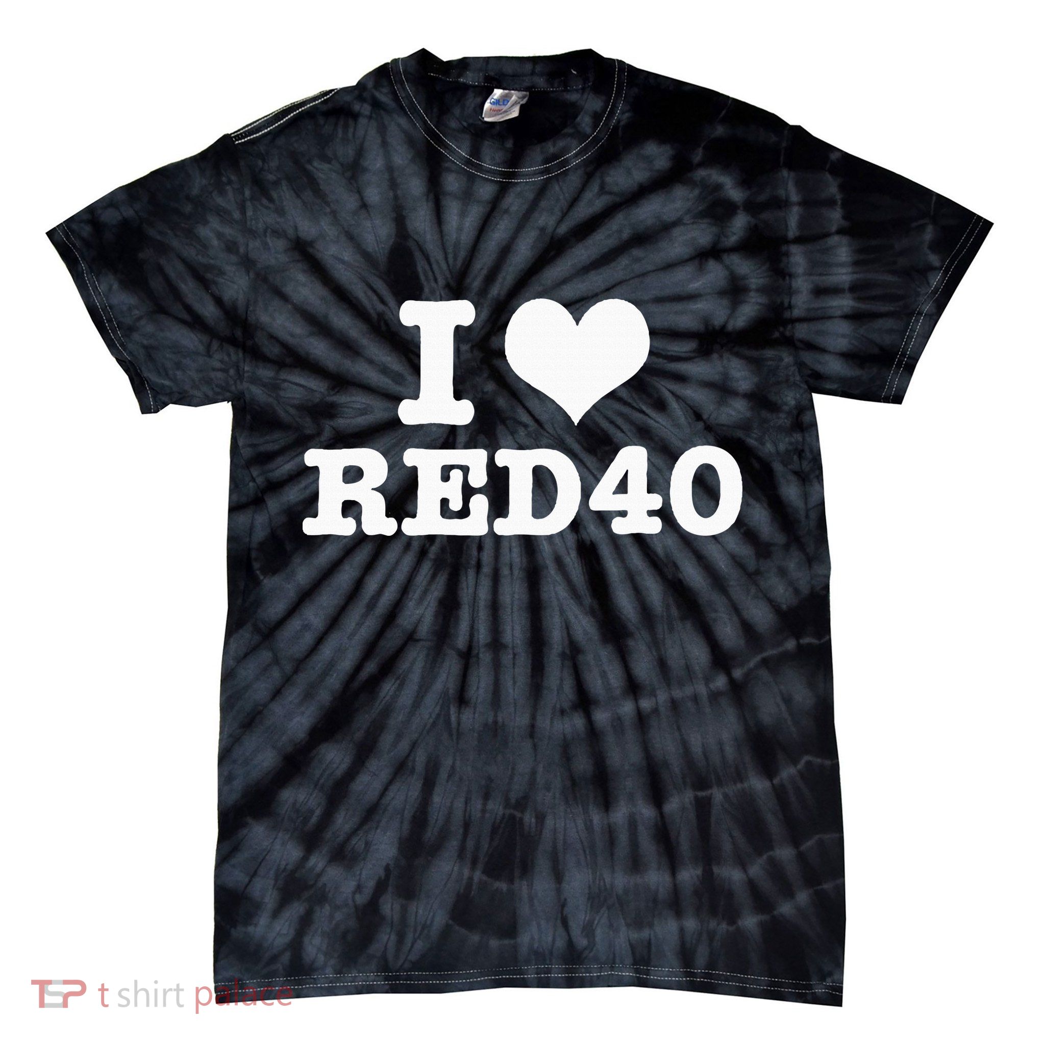 I Love Red 40 Tie-Dye T-Shirt