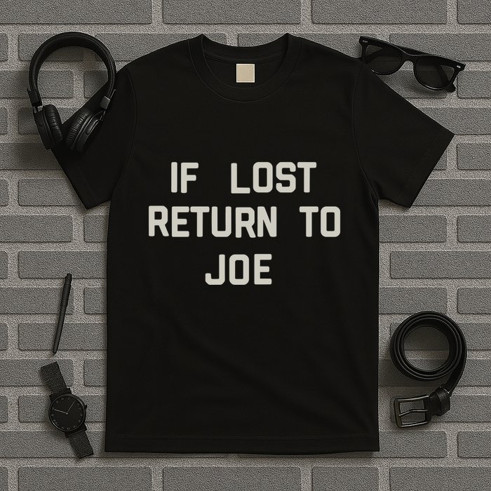If Lost Return To Joe T-Shirt