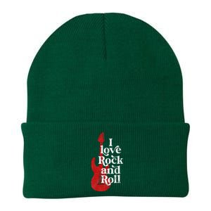 I Love Rock And Roll Knit Cap Winter Beanie