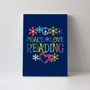 I Love Reading Shirt Book Lovers Gift Reading Club Canvas