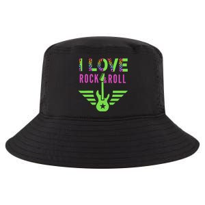 I Love Rock And Roll Guitar Cool Comfort Performance Bucket Hat