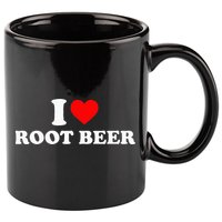i love root beer root beer 11oz C Handle Ceramic Mug