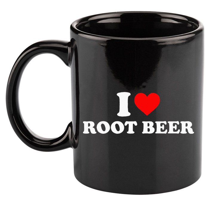 i love root beer root beer 11oz C Handle Ceramic Mug