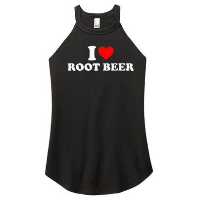 i love root beer root beer Women’s Perfect Tri Rocker Tank