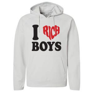 I Love Rich B.O.Y.S. Performance Fleece Hoodie