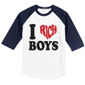 I Love Rich B.O.Y.S. Baseball Sleeve Shirt