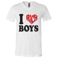 I Love Rich B.O.Y.S. V-Neck T-Shirt