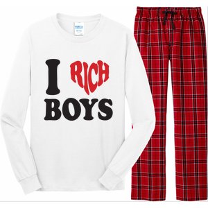 I Love Rich B.O.Y.S. Long Sleeve Pajama Set