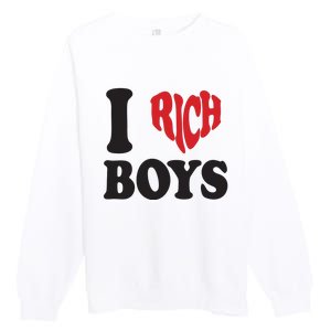 I Love Rich B.O.Y.S. Premium Crewneck Sweatshirt