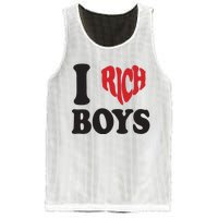 I Love Rich B.O.Y.S. Mesh Reversible Basketball Jersey Tank