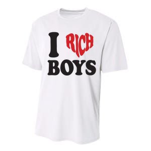 I Love Rich B.O.Y.S. Performance Sprint T-Shirt