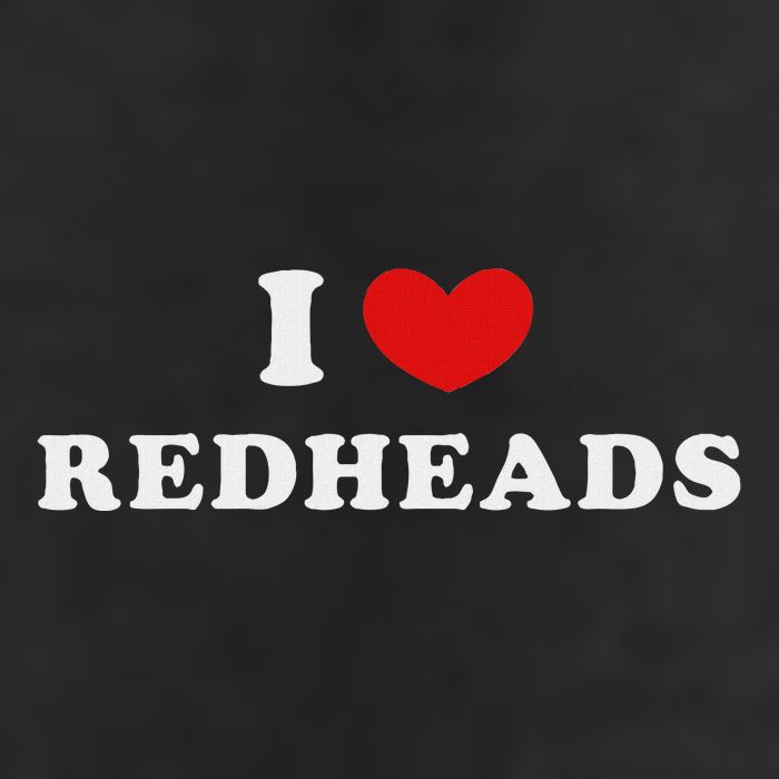 I Love Redheads I Heart Redheads Adult Drive Performance Visor